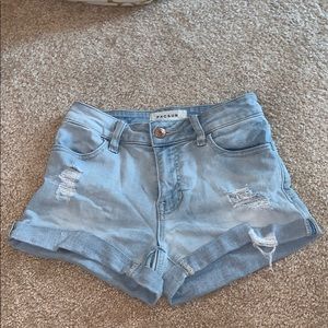 Size 22 Pacsun super stretch shortie shorts